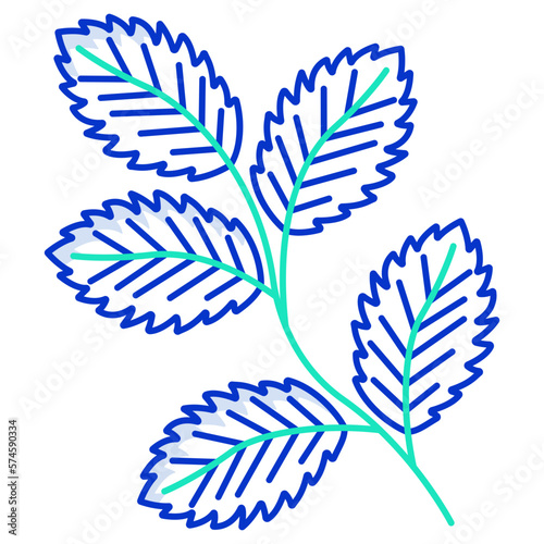 Mint leaf icon