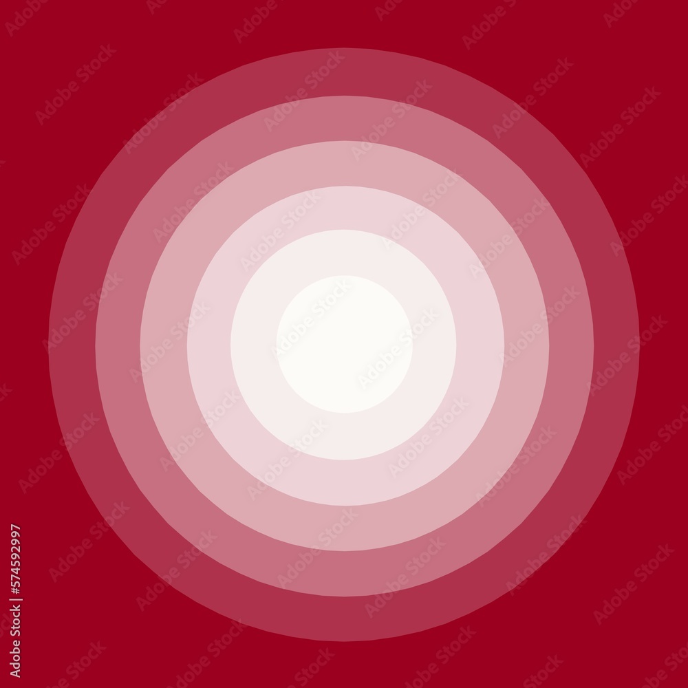 Red circle frame Red circle frame