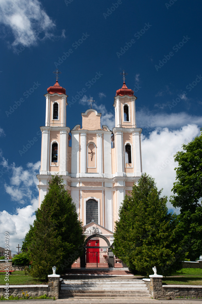 Catholic Church of St. George in the village Vorniany, Belarus