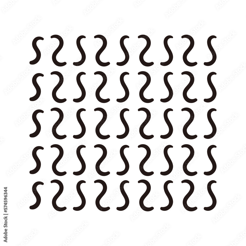 Abstract hand drawn line elements Abstract hand drawn line elements