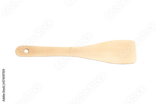 Wooden Cooking Spatula Isolated