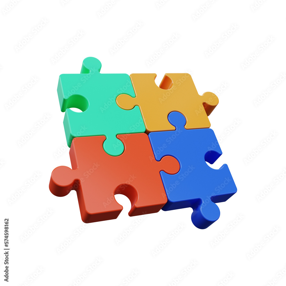 Business concept. Connecting 3D puzzle elements. Symbol of teamwork, cooperation, partnership. Team metaphor. Business concept. Connecting 3D puzzle elements. Symbol of teamwork, cooperation, partnership. Team metaphor.