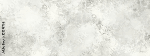 Silver ink and watercolor textures on white paper background. Paint leaks and Ombre effects.. Cement wall modern style background and texture. white marble background.	
