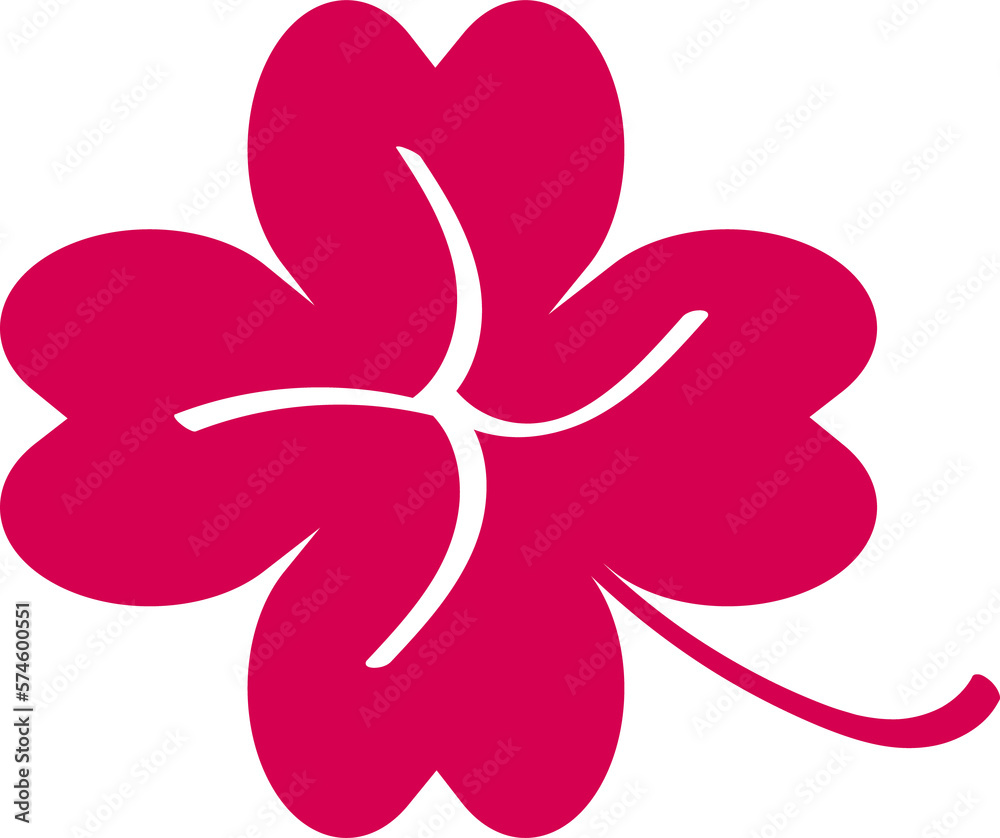 Flowers made of petals in the shape of a heart Flowers made of petals in the shape of a heart