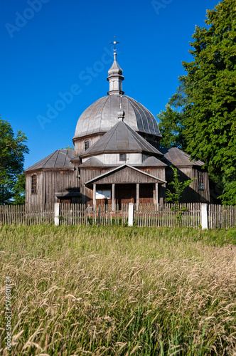 Wallpaper Mural Greek Catholic Orthodox Church of the Nativity of the Holy Mother of God. Kowalowka, Subcarpathian Voivodeship, Poland. Torontodigital.ca