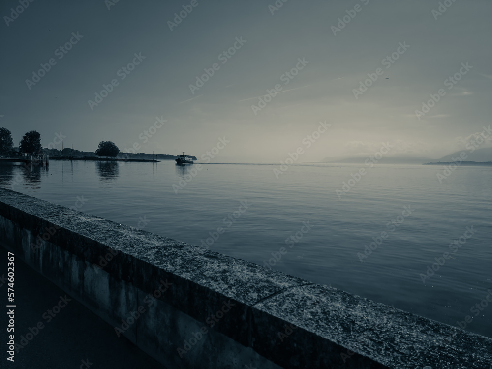 Naklejka premium Lac Léman,