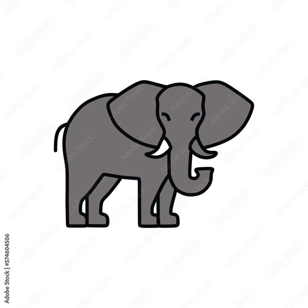a burly-bodied elephant that looks angry a burly-bodied elephant that looks angry
