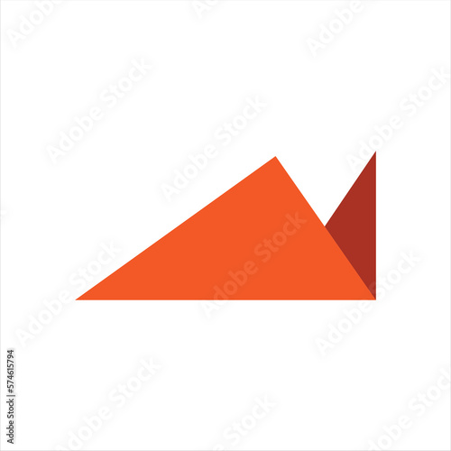 Free Download Origami Fold Shape - GFXLoad