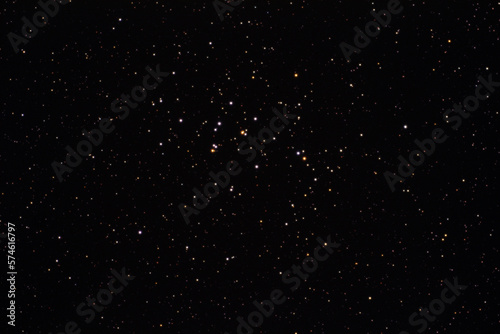 M44 beehive open star cluster in constellation of Cancer.