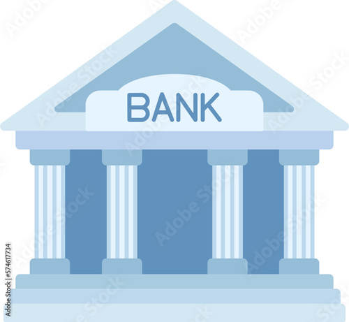 Bank investment saving banker building finance Business trade Flat