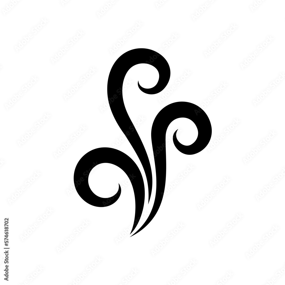 Asymmetrical Decorative Element - Lace Mandala in Zentangle Style. Stylized Flower for Design, or Tattoo on White Background Asymmetrical Decorative Element - Lace Mandala in Zentangle Style. Stylized Flower for Design, or Tattoo on White Background