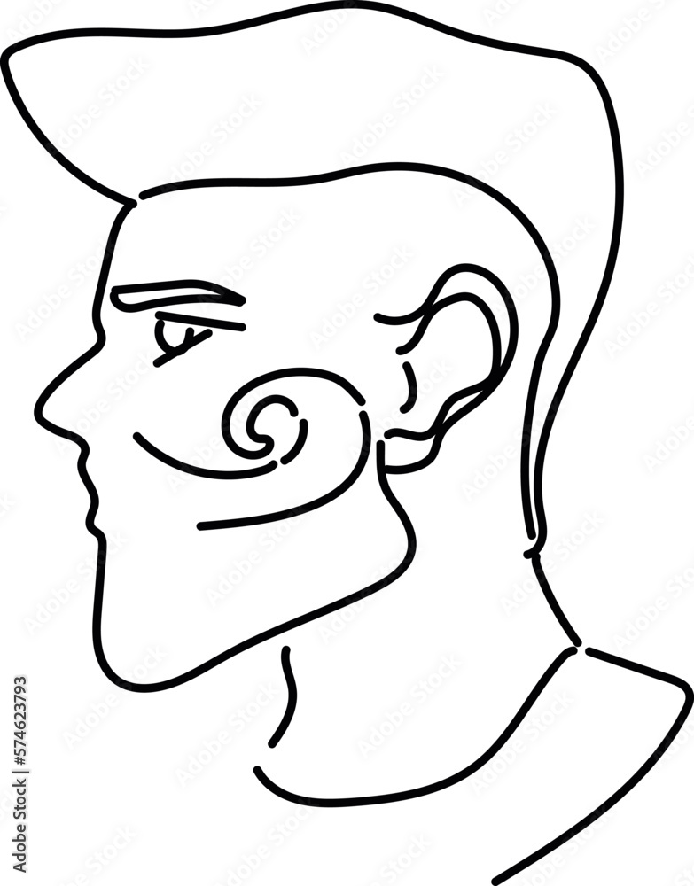 face of a person face of a person