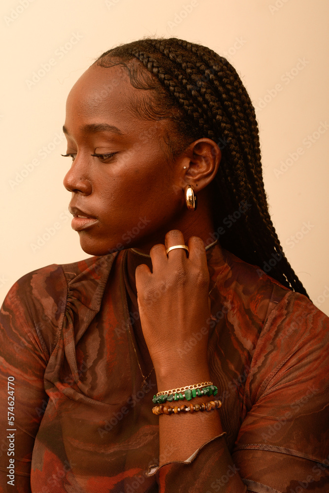 Portrait of a black women Portrait of a black women