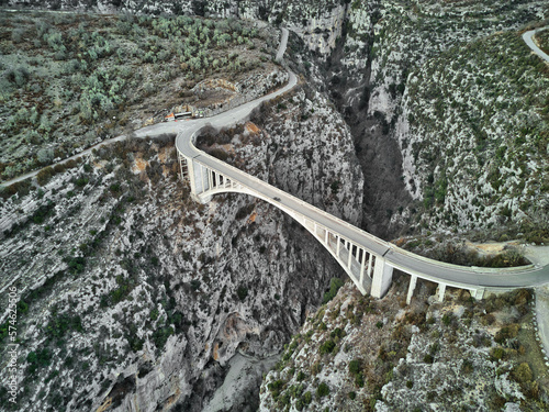 Pont de l'Artuby (Gorges du Verdon) in the Provence-Alpes-Côte d'Azur region, France