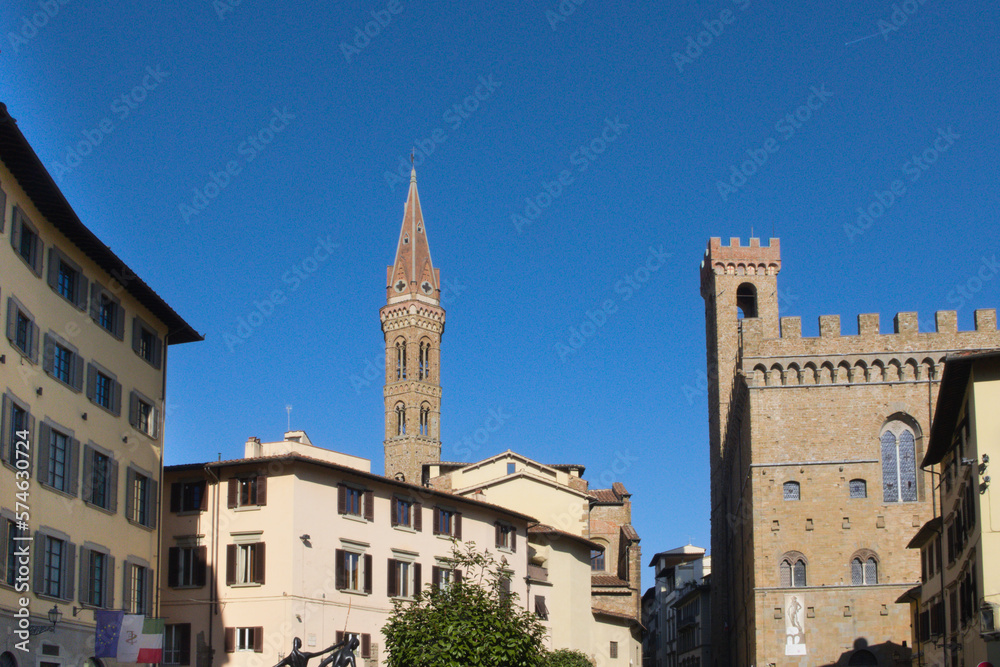 Florence, Italy. View from the Signoria Square ( Italian: Piazza della Signoria ).
Florence, Tuscany, Italy.