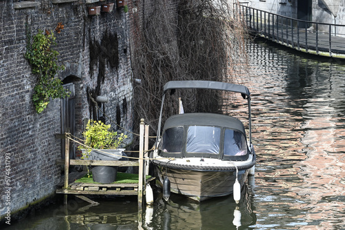 Belgique Belgie Belgium Gand gent Ghent tourisme Flandres flanders bateau canaux eau Dyle photo