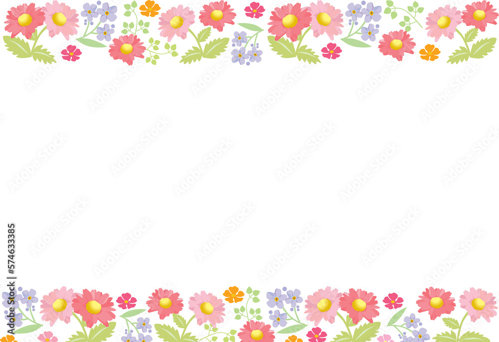 Easter, spring background space
