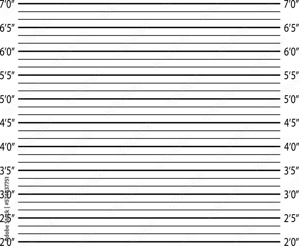 Police lineup or mugshot background. For photography of criminals and prisoners Police lineup or mugshot background. For photography of criminals and prisoners