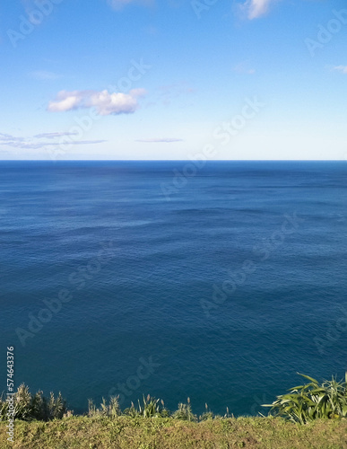Coastal cliffs of Sao Miguel, Azores islands.