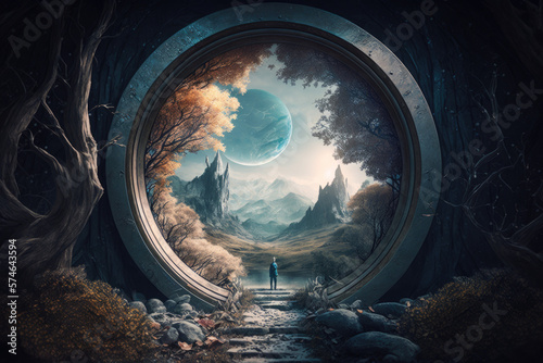 Portal to ancient fantasy universe