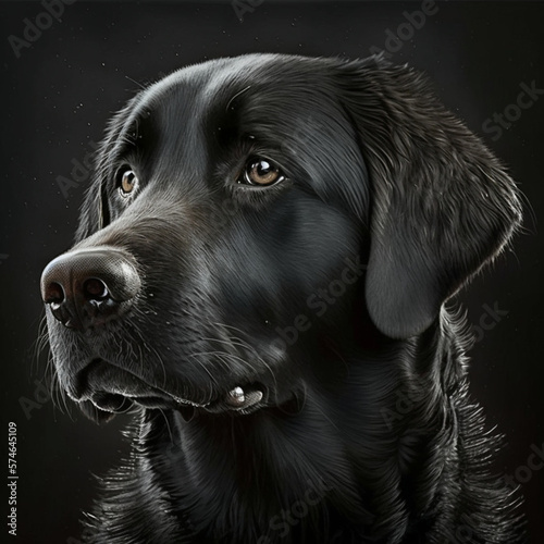 black labrador puppy
