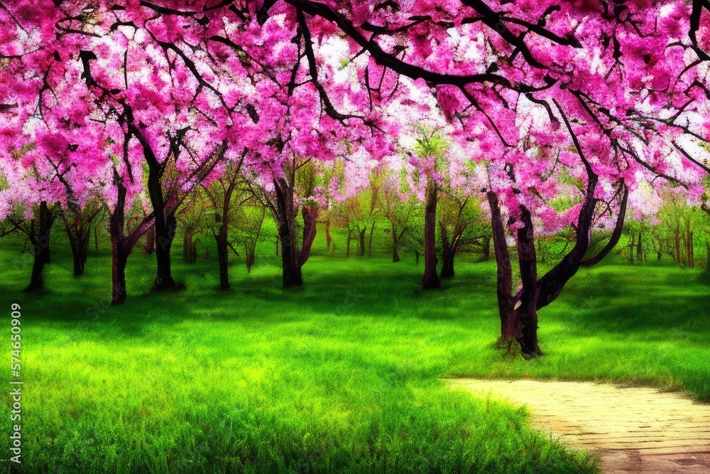 Spring background Spring background