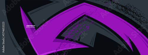 ports design for racing premium 3d grey purple vector banner background