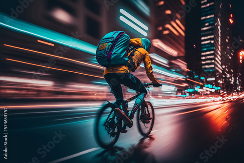 Intelligent Delivery: Enhancing the Capabilities of Cyclists with Generative AI Technology