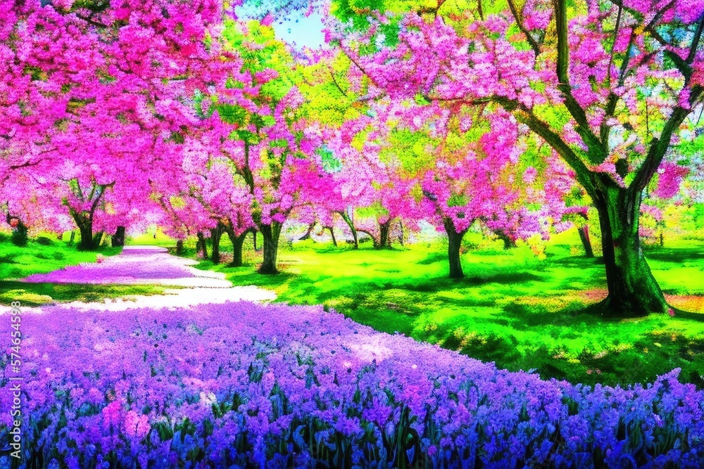 Spring background Spring background