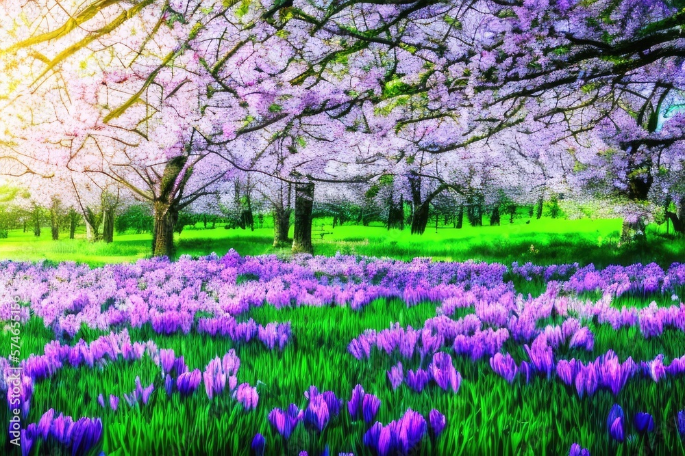 Obraz premium Spring background