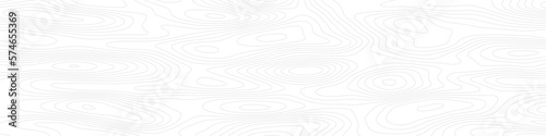 Quadro su tela Wood texture imitation, grey lines on white background, vector design, banner