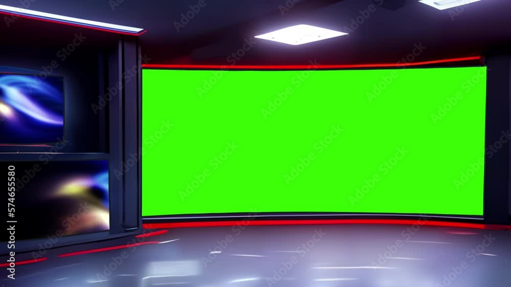 Advanced 3D Virtual News Studio for Interactive Reporting