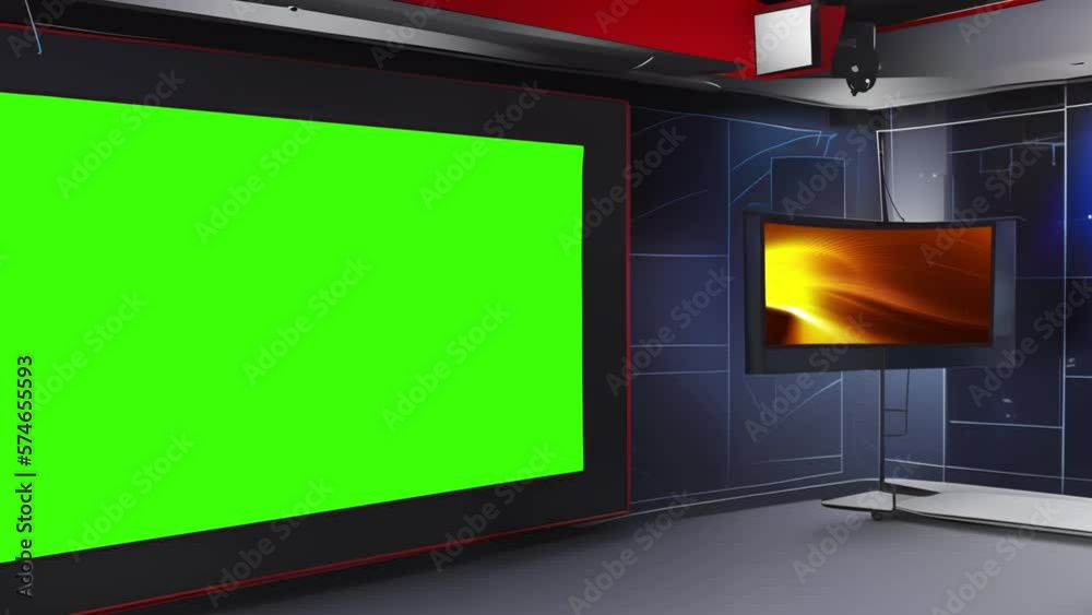 Eye-Catching 3D Virtual News Studio for Dynamic Presentations Eye-Catching 3D Virtual News Studio for Dynamic Presentations