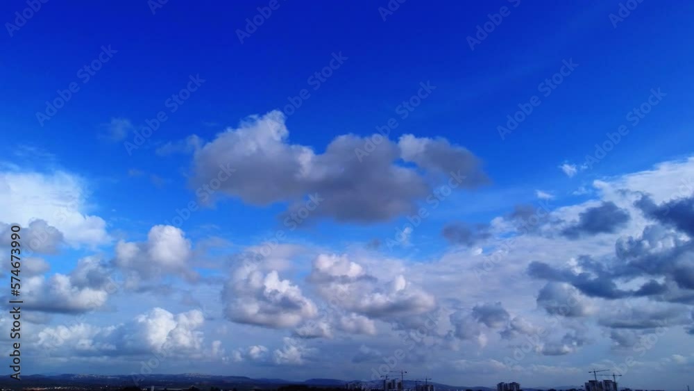Panoramic aerial view of the cloudy sky. Panoramic aerial view of the cloudy sky.