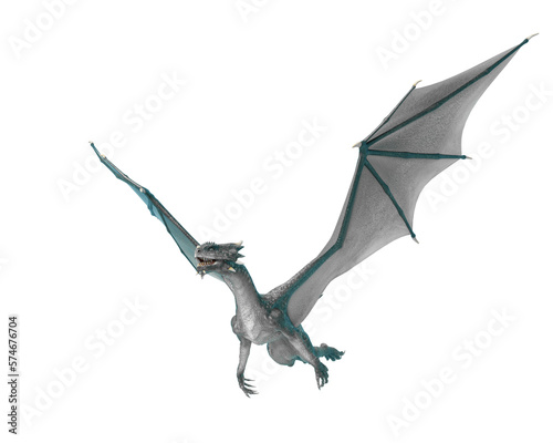 dragon flying out © DM7