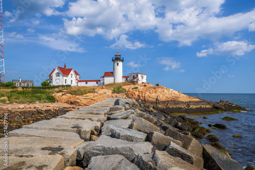 Gloucester, Massachusetts, USA at Eastern Point Lighthouse photo