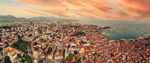 View to Split, Croatia