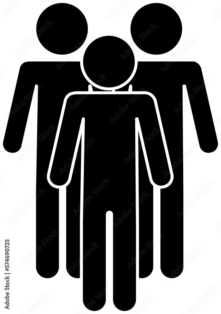 Set of people icons in flat style. Crowd. Group of people . Company or team. Set of people icons in flat style. Crowd. Group of people . Company or team.