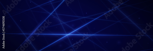 Neon glowing techno lines, light abstract lines.