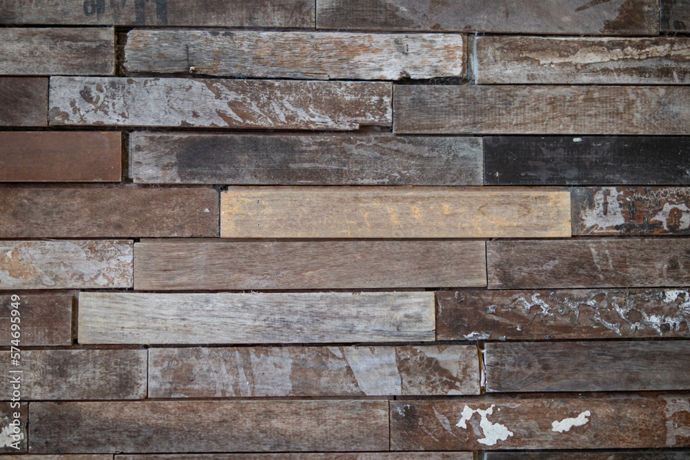 Wooden wall background that can see natural wood patterns look beautiful and is a popular wooden wall to decorate buildings both inside and outside. Wooden wall background and copy space for text. Wooden wall background that can see natural wood patterns look beautiful and is a popular wooden wall to decorate buildings both inside and outside. Wooden wall background and copy space for text.