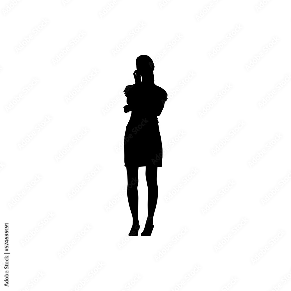 silhouettes of people silhouettes of people