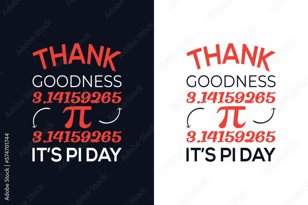 Thank goodness, 3.1416 is pie.  Pi day design template