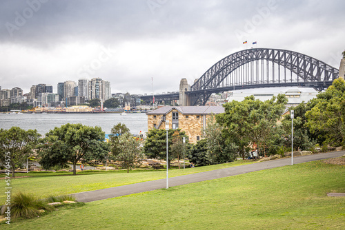 View of Sydney and Harbour Bridge, Sydney, Australia © Kathy Huddle 