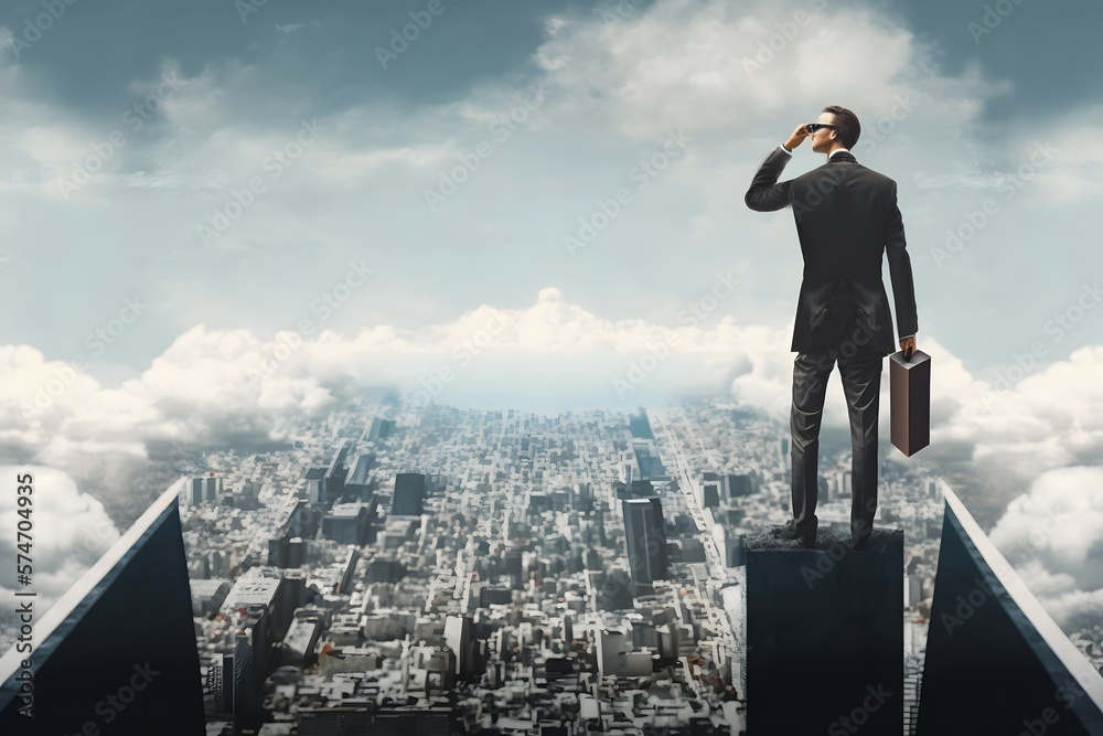 Skyscraper Businessman Working in the Office, cityscape Corporate Businessman, Businessman and Technology Network, Businessman and Future Network, Businessman with Network of the City, generative ai Skyscraper Businessman Working in the Office, cityscape Corporate Businessman, Businessman and Technology Network, Businessman and Future Network, Businessman with Network of the City, generative ai