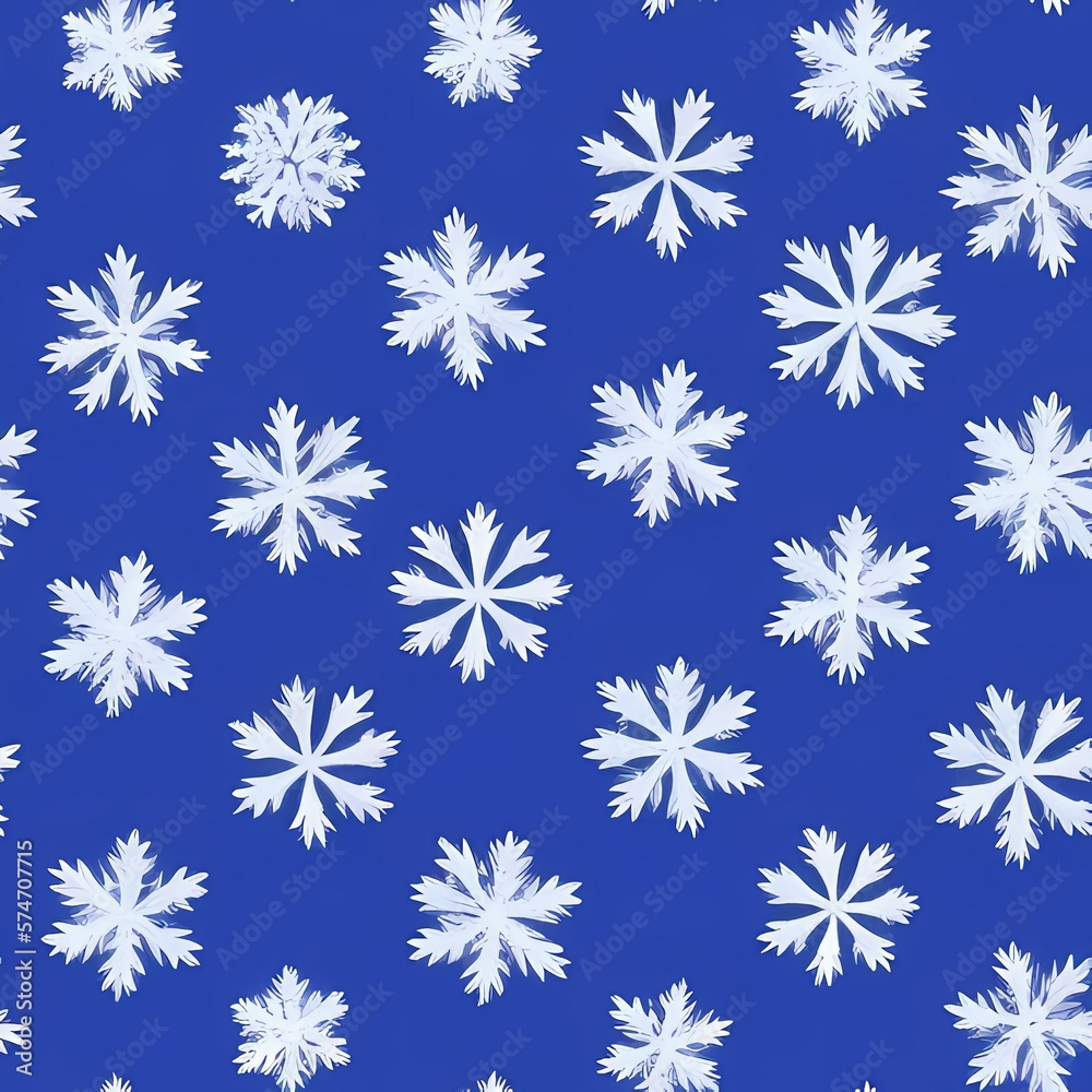 snowflakes pattern created with generative ai technology snowflakes pattern created with generative ai technology