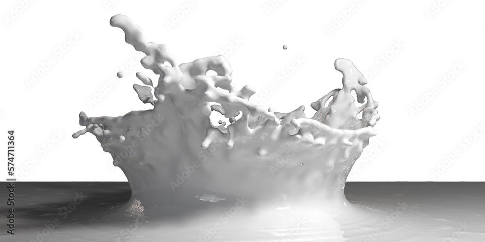 背景を透過した白色の水しぶきの素材 背景を透過した白色の水しぶきの素材