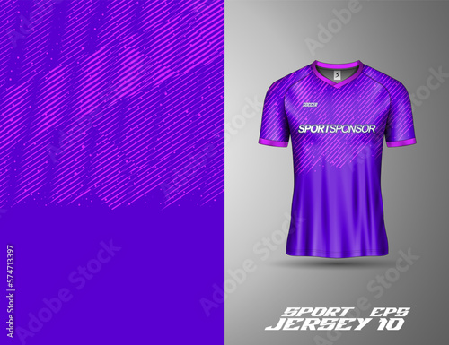 Fabric textile design front view for sport tshirt soccer jersey, extreme sport team, motocross, car racing, cycling, fishing, diving, leggings, football, gaming
