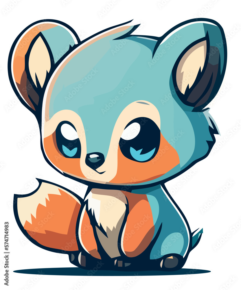 illustration mascot fox in vector illustration mascot fox in vector