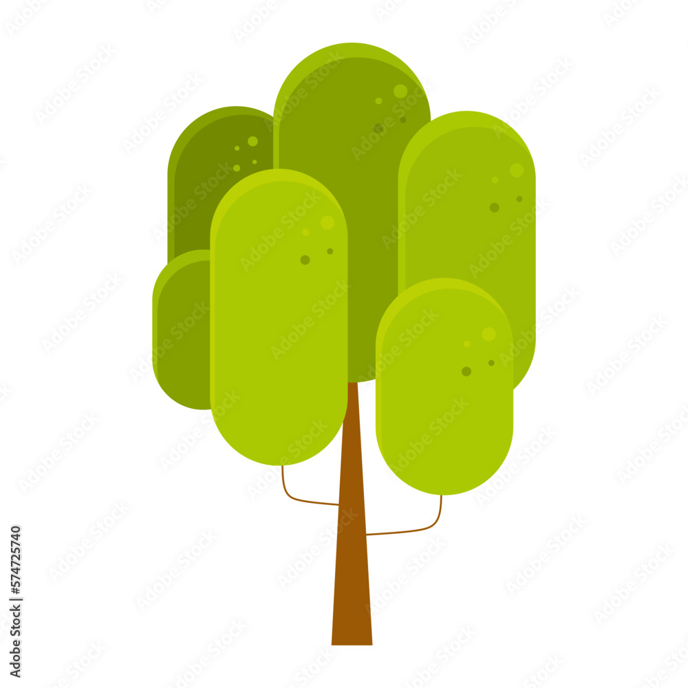 Tree Cartoon Illustration Tree Cartoon Illustration