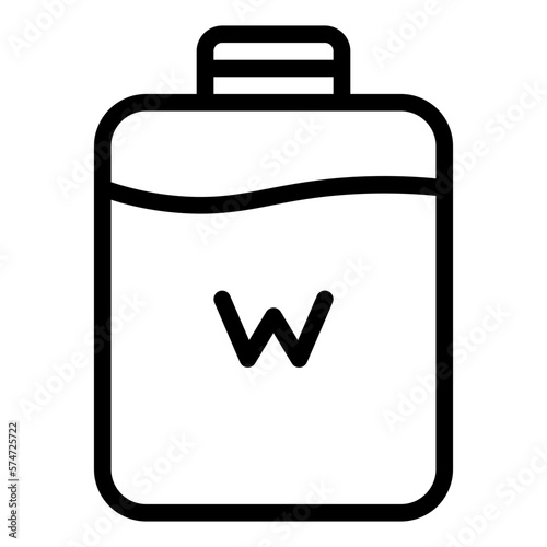 water line icon
